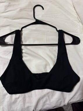 Aerie Black Medium Swimsuit Top